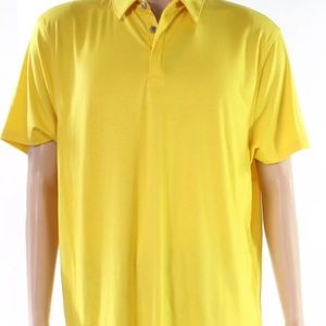 Alfani polo golden yellow shirt